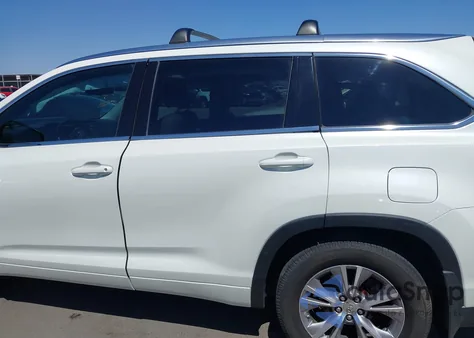 2014 Toyota Highlander Xle V6 из США, поврежденный, VIN 5TDJKRFH8ES009808
